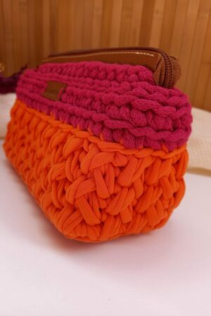 Necessaire Lumiere / Laranja e Magenta - 163